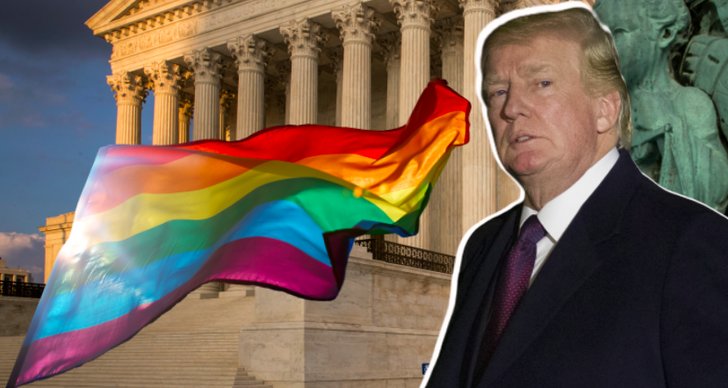 Donald Trump, Högsta domstolen, LGB, USA